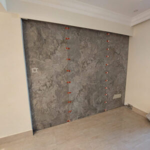 wall cladding by professional tiler